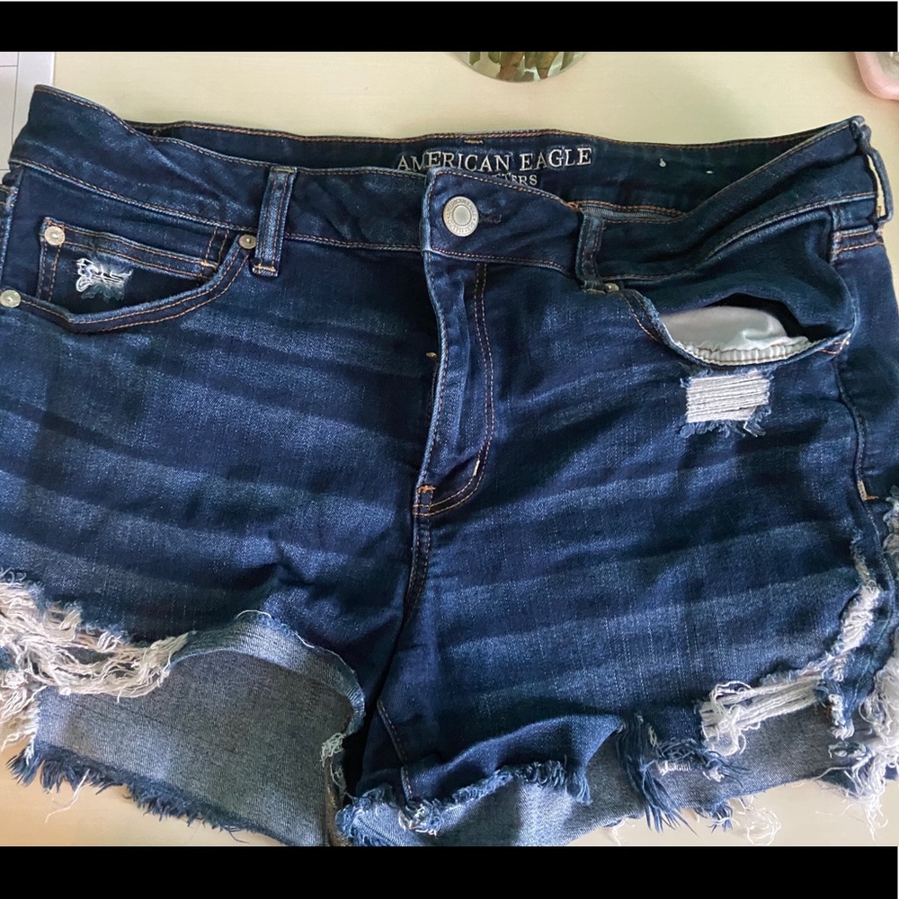 American Eagle Next Level Stretch Festival Shorts